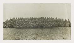 Monmouthshire Regiment, photographed before...