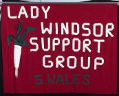 Banner of the Lady Windsor Colliery Support...