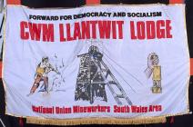 Banner of the National Union of Mineworkers,...