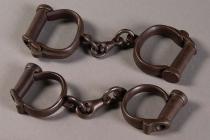 Handcuffs, mid 19th century