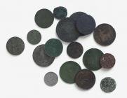 Coins unearthed at Llancaiach Fawr Manor,...