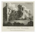 'Haverfordwest Castle, Pembrokeshire'...