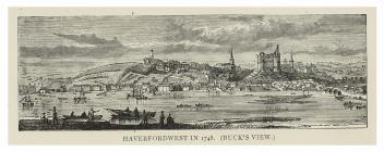 'Haverfordwest in 1748 (Buck's View)&...