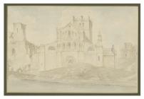 Sketch of the Bishop's Palace, St. David&...