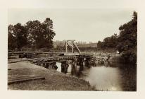 The Railway Bridge at Pwllholm, Monmouth,...