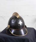 Swiss fireman's helmet, 19th century