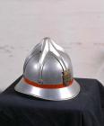 Austrian fireman's helmet, aluminium,...