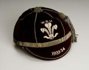 Welsh international baseball Cap, presented to...