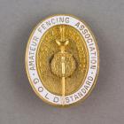 Amateur Fencing Association Gold Standard pin...