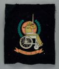 Blazer badge from disabled sportsman David...