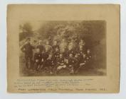 The first Llandrindod Wells Football team, 1883-4