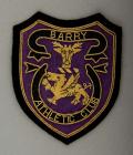 Barry Athletic Club blazer badge, 20th century
