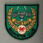 Parkfield Badminton Club blazer badge, 20th...