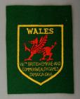 Welsh Commonwealth Games Team blazer badge,...