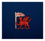 London Welsh Rugby Football Club blazer badge,...