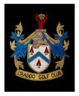 Cradoc Golf Club blazer badge, 20th century