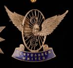 Penydarren Cycling Club badge, early 20th century