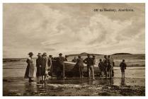 A group about to set off for Bardsey from...