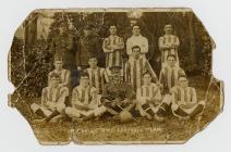 A Royal Welsh Fusiliers Battalion Football Team...