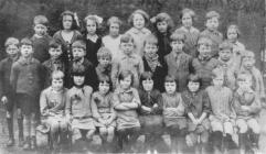 Llangollen. School children