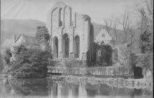 Llangollen. Valle Crucis Abbey