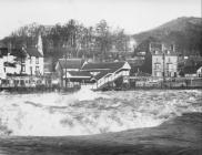 Llangollen. Floods