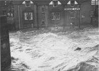 Llangollen. Flood