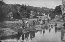 Llangollen. River