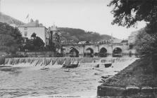 Llangollen. The Weir