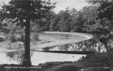 Llangollen. Horseshoe Falls