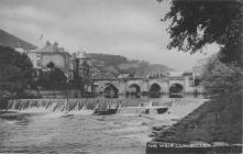 Llangollen. The Weir