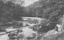 Llangollen. The Horseshoe Falls