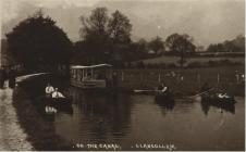 Llangollen. The Canal.