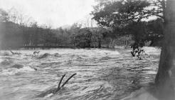 Llangollen. Horseshoe Falls