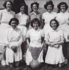 Porthmadog Grammar School Netball team 1951