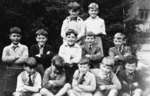 Group of school boys, 1950s