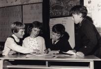 Group work, Teilo Sant Welsh Primary School