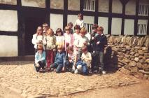 Cricieth School visiting St Fagans, 1982