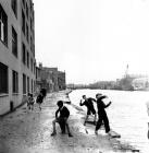 Children playing near the water in Tiger Bay