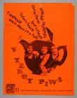 Tebot Piws gig poster [Welsh]