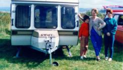 Caravaning holiday