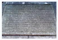 Commemorative Stone, Upper Brynaman Board School