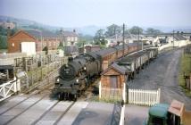 Steam train departing Pontarddulais for Swansea...