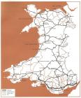 Highway network in Wales, 1980s [Welsh]