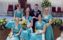 Ceredigion YFC Queen, Attendants and Young...