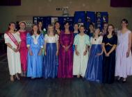 Pennant YFC past queen and attendants at Llanon...