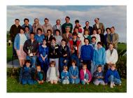 Members of Llanddeiniol YFC after winning the...