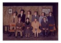 Llanilar Y.F.C. winning the Ceredigion Y.F.C....