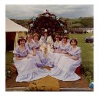 Queen and attendants at Llanilar Y.F.C. Rally,...