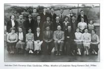 Members of Llanfarian Y.F.C., 1950s